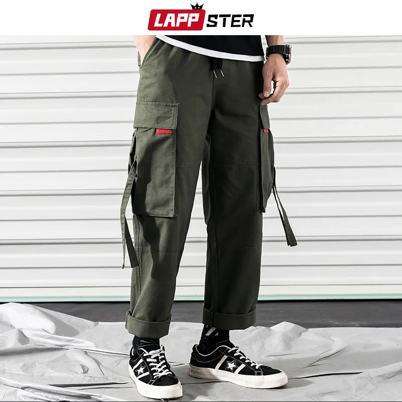 LAPPSTER Японская уличная одежда камуфляжные брюки карго мужские комбинезоны 2020 для
