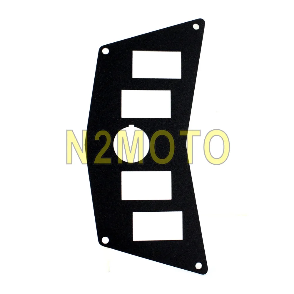 4 рокер переключатель панели пластина для Polaris RZR 800 900 XP 570 2008-2017 | Автомобили и