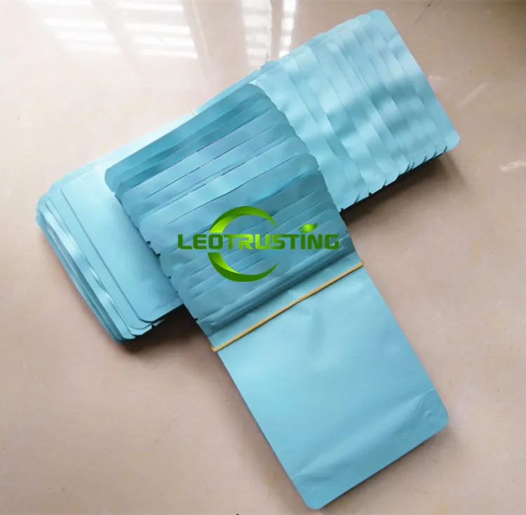 Leotrusting 50 шт./упак. стоьте вверх из матового алюминия Фольга Ziplock мешок красочные дой-Пак Кофе Чай упаковка мешок eco-friendly мешок подарка