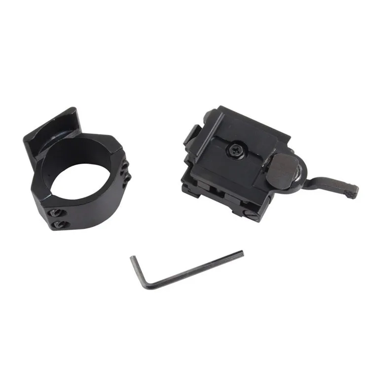 QD Quick Release отменил флип в сторону областей крепления 34 мм кольцо Сфера Fit 20 Rail