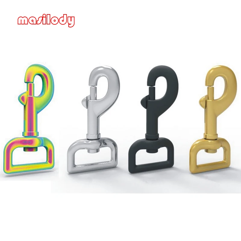 5 шт./лот собачий крючок 1 дюйм для 25 мм лямки металлические поворотные зажимы