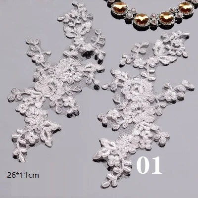 2 шт. белые/красные свадебные платья украшение для головы невесты Кружевная