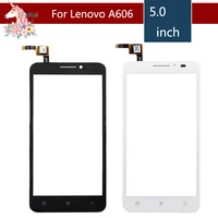 5 0 for lenovo a606 a 606 lcd touch screen digitizer sensor outer glass lens panel replacement