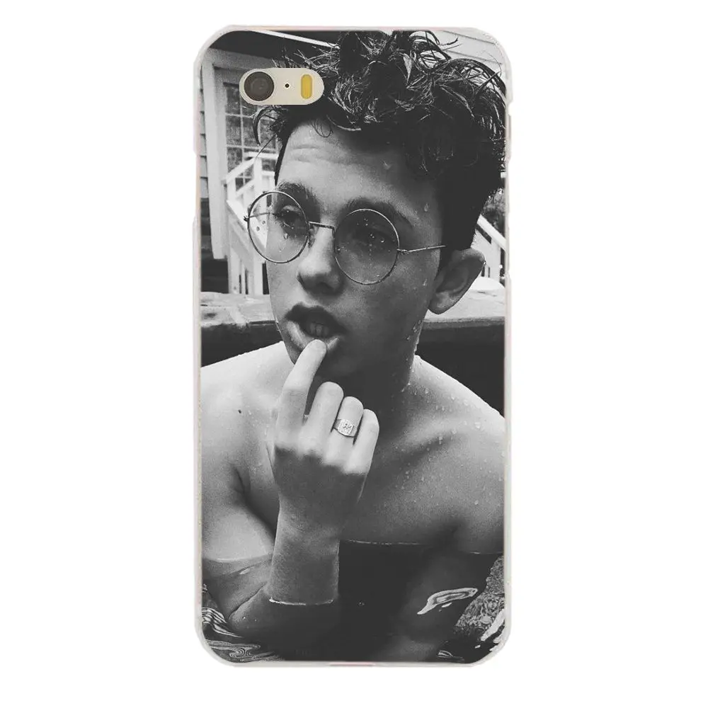 Чехол из ТПУ с узором для Apple iPhone 4 4S 5 5C 5S SE 6 6S 7 8 Plus X XS Max XR Jacob Sartorius Shy|Чехлы-накладки|