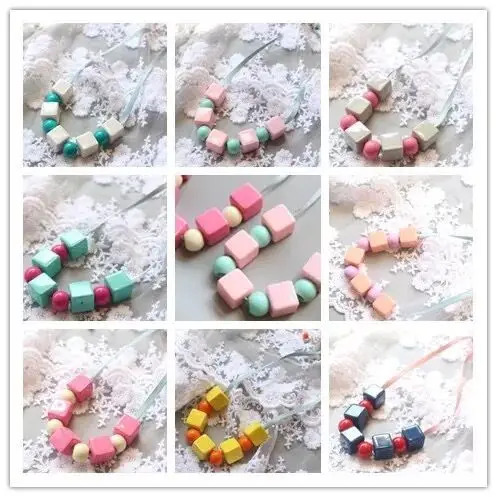 YINA Free shipping Children's acrylic candy necklace kids jewelry for girls gifts |