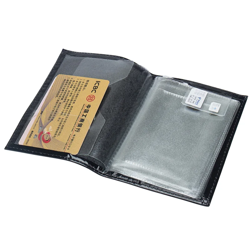 Russian soft Oil surface Auto Driver License Bag Genuine Leather Cover for Car Driving Documents Card Credit Holder