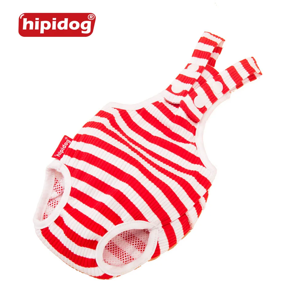 Hipidog Pet Dog Physiological Stripe Pants Cotton Panties Strap Sanitary Underwear Diapers Puppy Shorts | Дом и сад