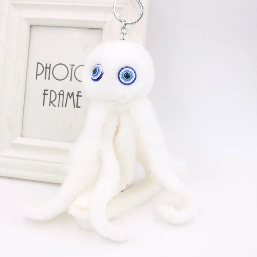 Squidward wool ball key clasp hanging piece Octagon fish cute bag | Багаж и сумки