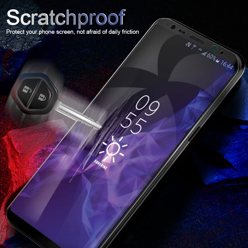 BXE Защитная пленка для Samsung Galaxy S8 S9 S10 Plus Note 8 9 10 Saumsung S Гидрогелевая (не стекло) |