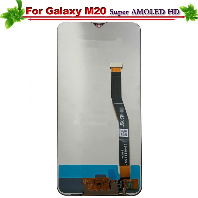 6 3 &quotSuper Amoled для samsung Galaxy M20 M205 M205F SM-M205F/DS ЖК-дисплей Дисплей Сенсорный экран