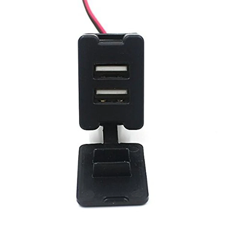 Новый 12-24 в автомобильный двойной USB-порт адаптер зарядное устройство для