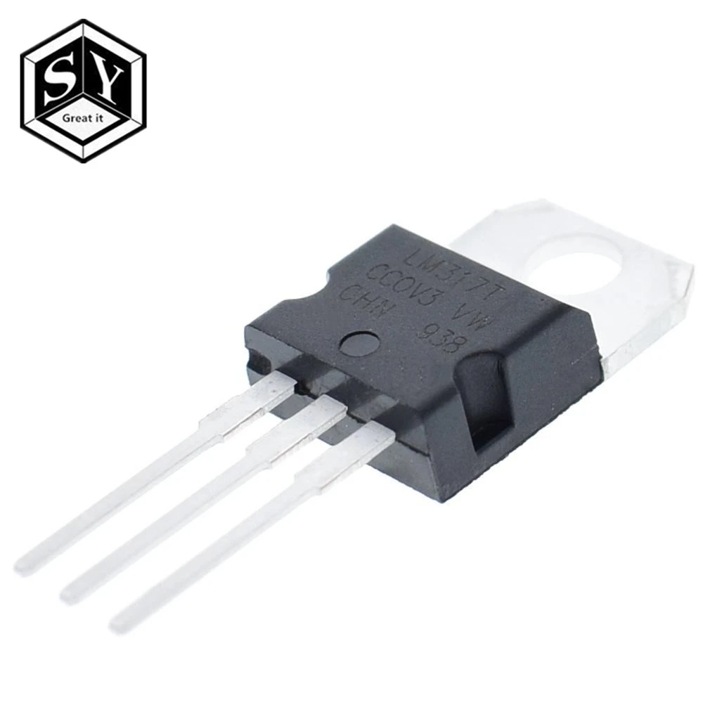 CS LM317 LM317T регулятор напряжения 1 2 V до 37 1.5A to 220|Интегральные схемы| |