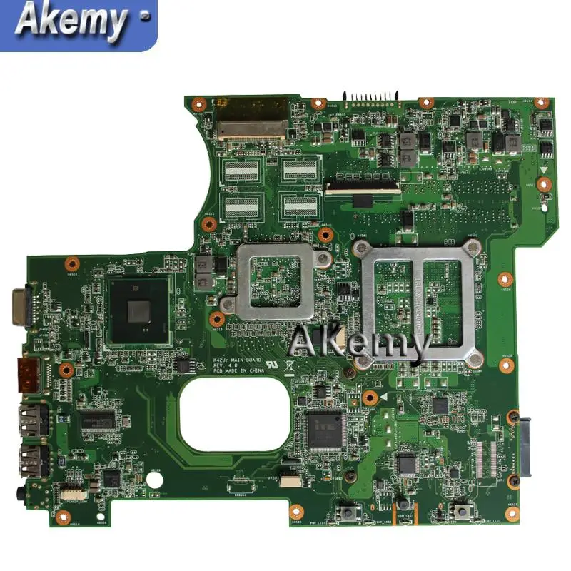 AKemy K42JR материнская плата HM55 HD5470 512 М для ASUS A40J K42JZ K42JY X42J Материнская плата ноутбука K42JR материнская плата K42JR материнская плата