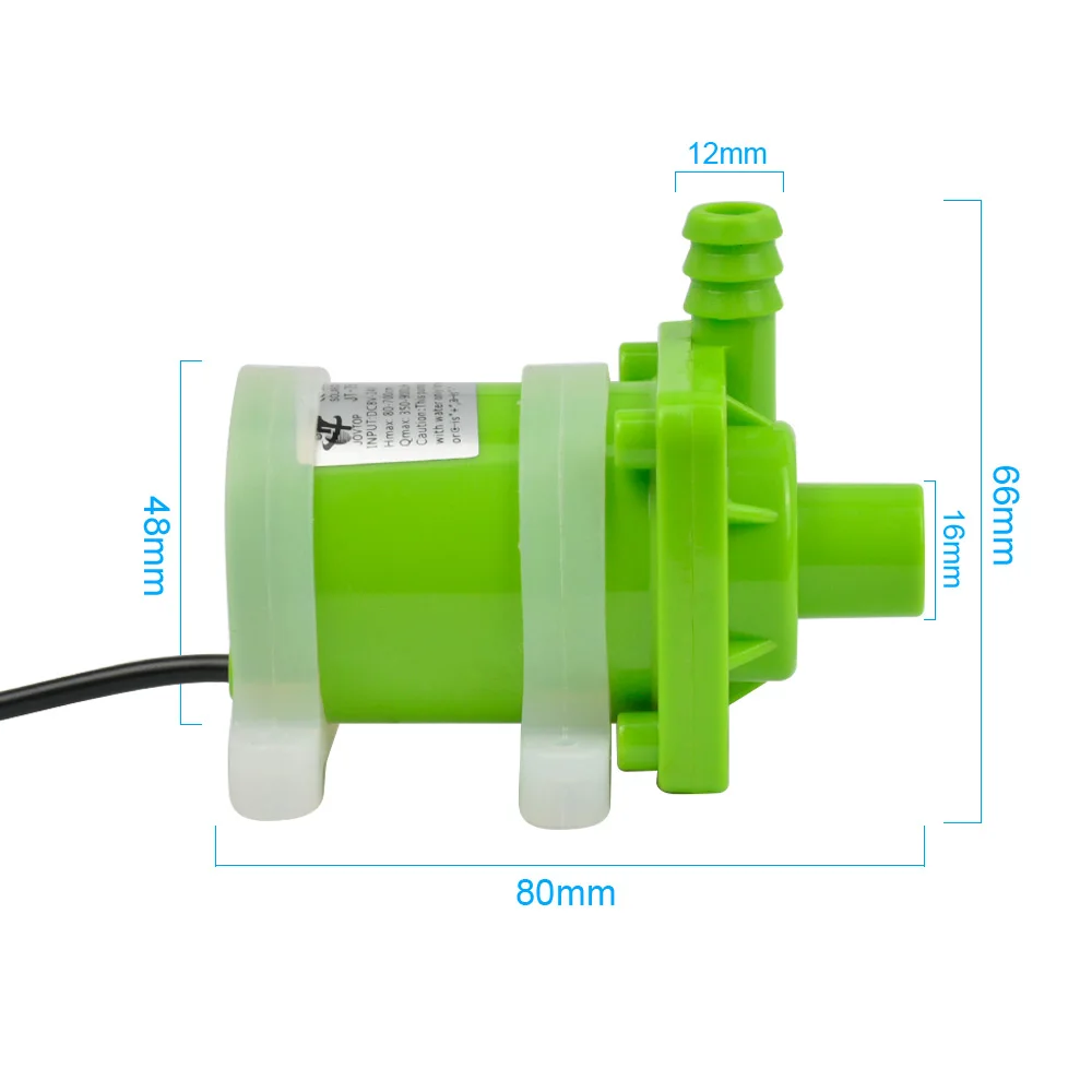 YIMAKER микро Бесщеточный Водяной насос постоянного тока DC12V 24 в бесшумный циркуляционный насос на солнечной энергии для дайвинга, насос с высоким подъемом, 7 метров