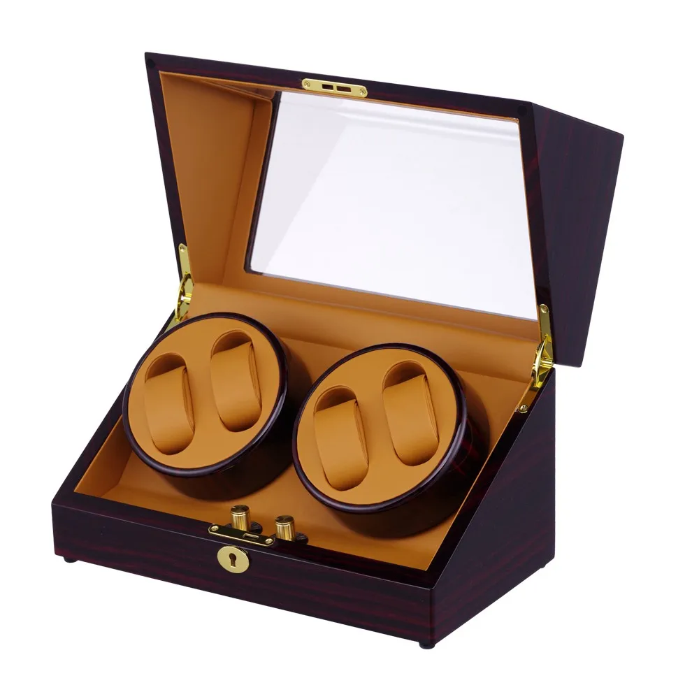 Watch Winder LT Wooden Automatic Rotation 4+0 Storage Case Display Box The new style | Аксессуары для наручных часов
