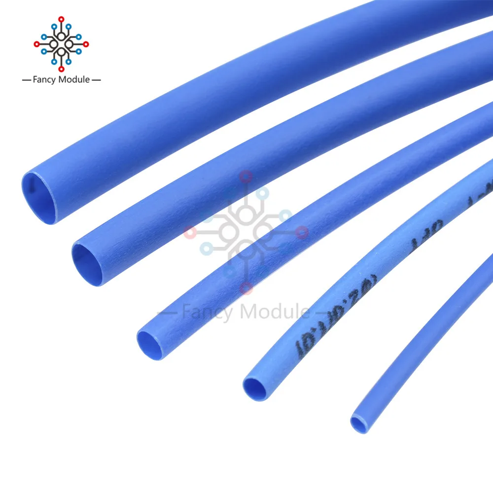 140 шт./лот термоусадочная трубка Автомобильный Электрический кабель трубки рукав