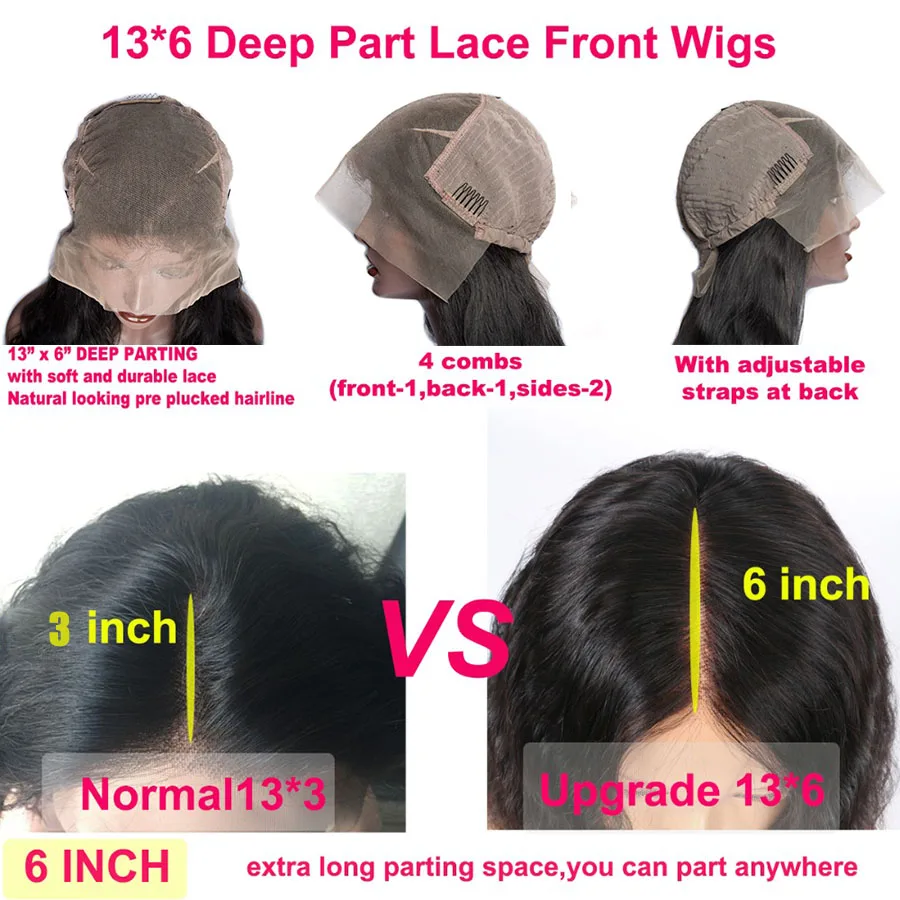 13x6 синтетический парик бразильский объемный волнистый кружевной фронтальный
