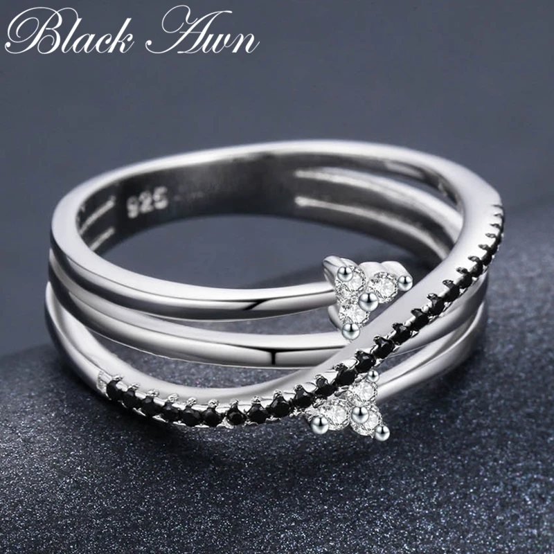 Женское кольцо из серебра 925 пробы с листьями шпинели|ring for|rings for womenrings weddings |