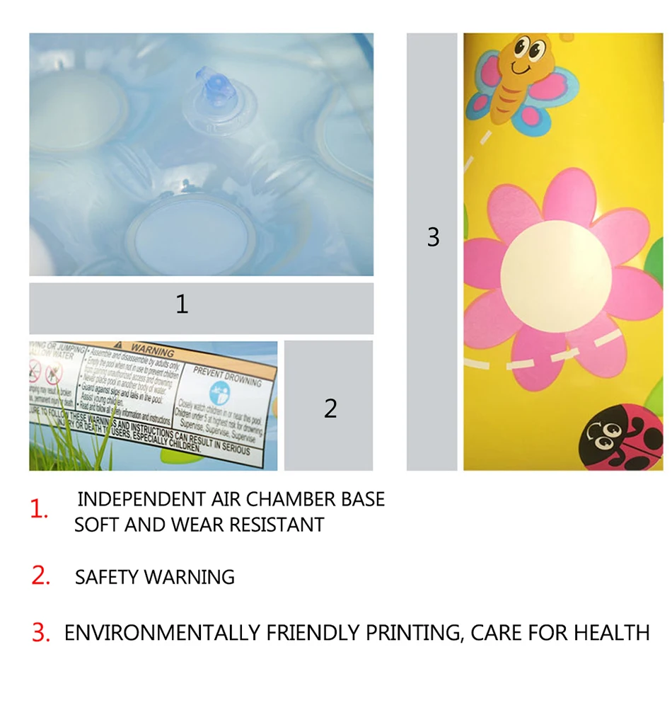Children Swimming Pool Summer Baby Awning Pools Basin Baby Pool Mushroom Inflatable Garden Pools For Kids Children's Water Pool