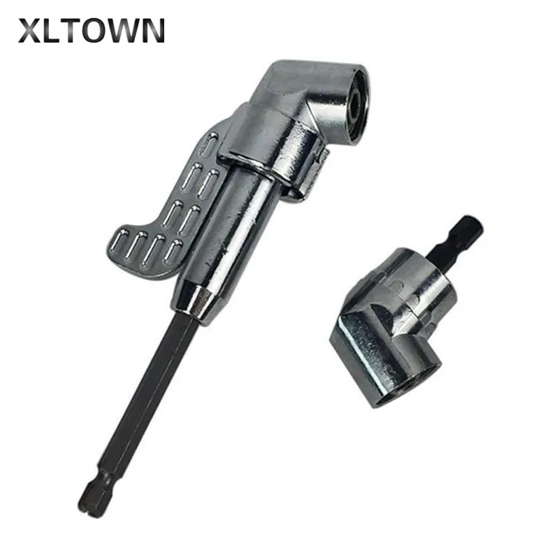 

Xltown105 degree turning screwdriver connector drill accessories annex extension sleeve bending screwdriver corner free shipping