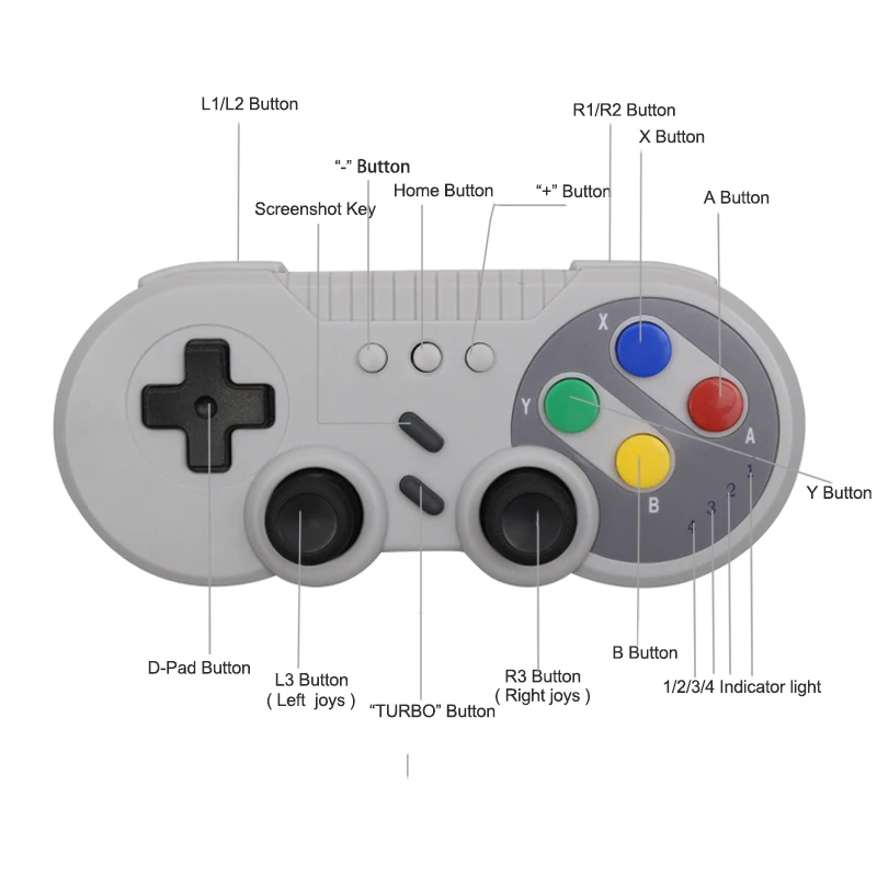 Поддерживает Bluetooth геймпад для Nintendo джойстик контроллер игровая консоль джойпад
