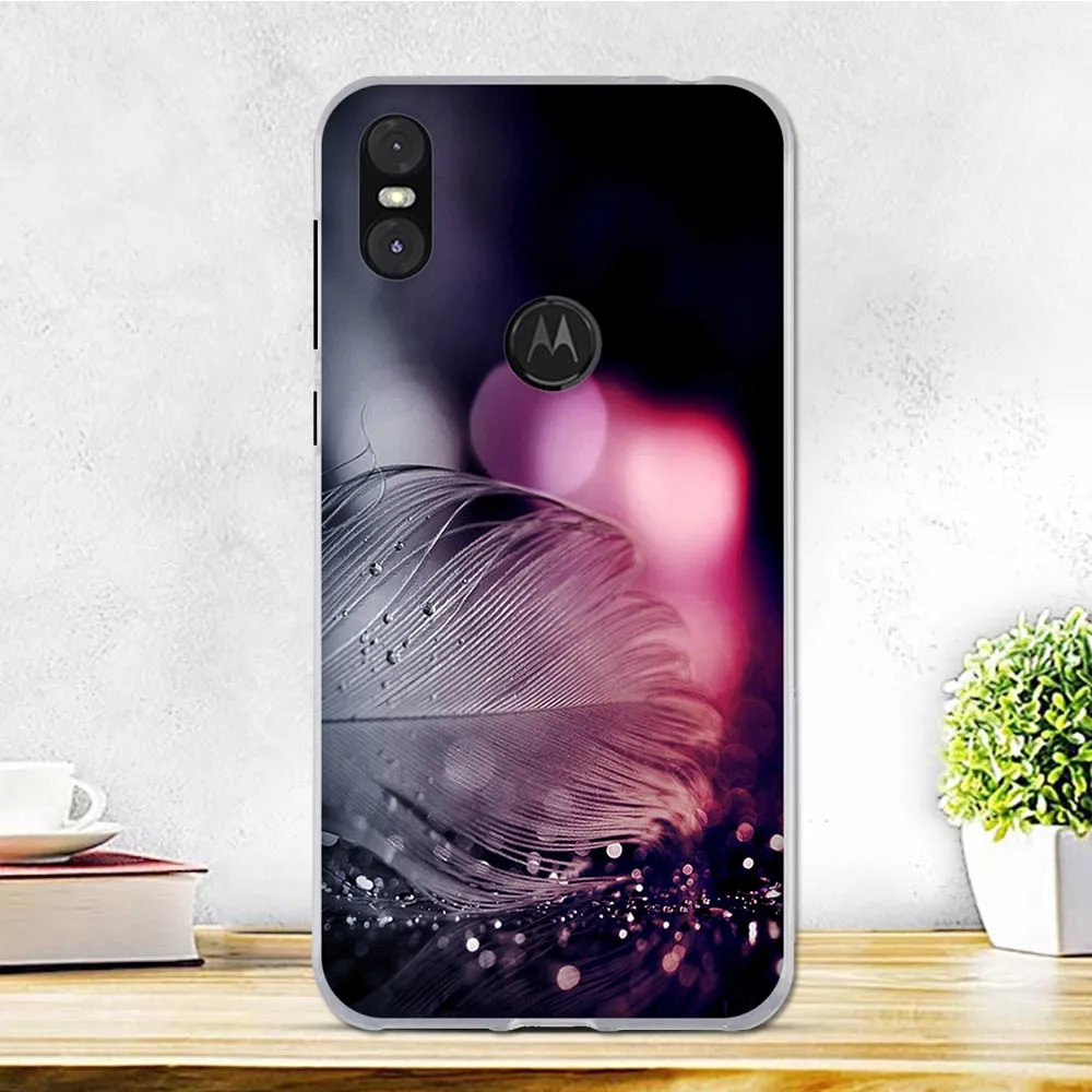 33 Чехол для Motorola One, силиконовый мягкий ТПУ чехол для мобильного телефона, милый бампер, черный чехол для Fundas Moto P30 Play, чехол для телефона - Цвет: 33