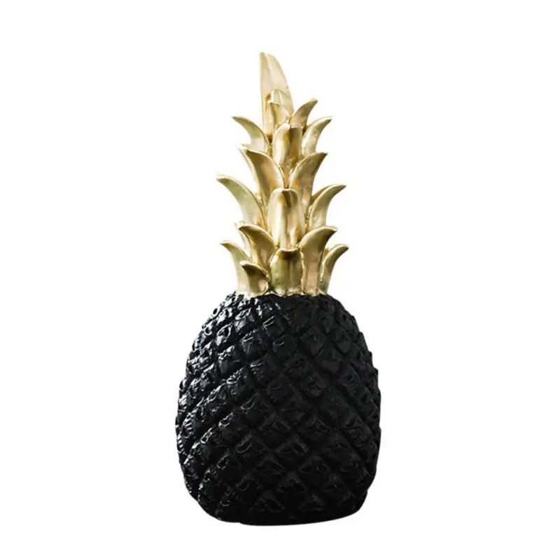 Abrrlo Nordic Home Decor 3Colors Resin Pineapple Shaped Modern Creative Wine Cabinet Desktop Display Decoration Accessories | Дом и сад