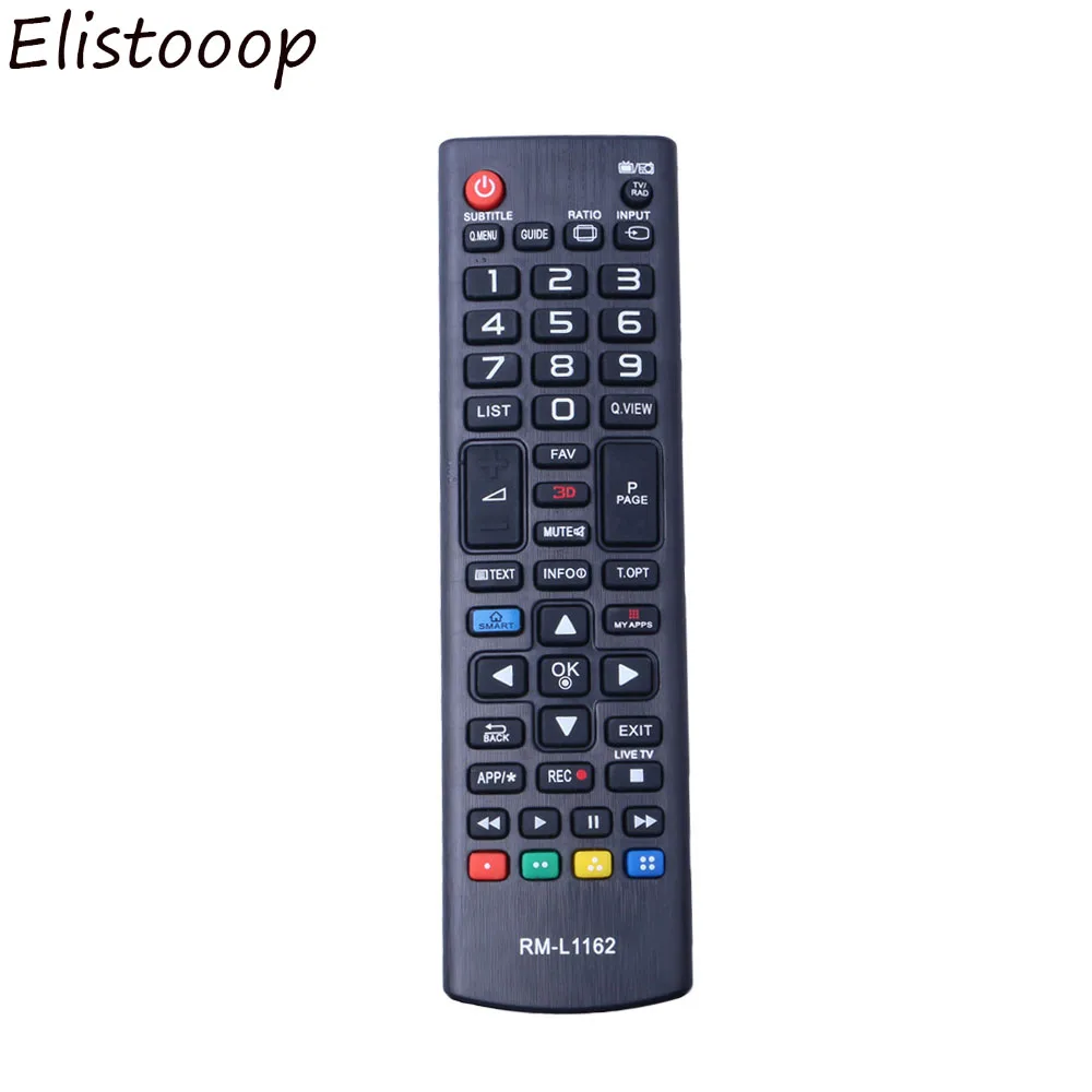 RM L1162 беспроводной ИК контроллер для LG AKB73715610 AKB7447 AKB7397 528 560 Smart LED TV Замена|Пульты