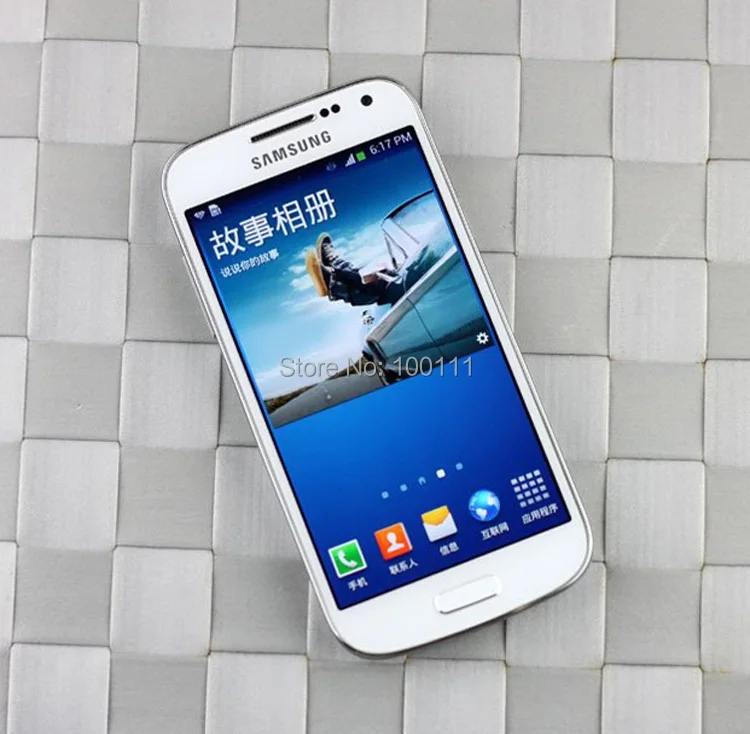 Оригинальной ОС android телефон Samsung galaxy S4 мини I9195 мобильный разблокированый 4 3
