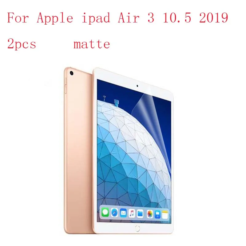 Антибликовая Новая прозрачная Противоударная защитная пленка HD для Apple ipad Air 3 10 5