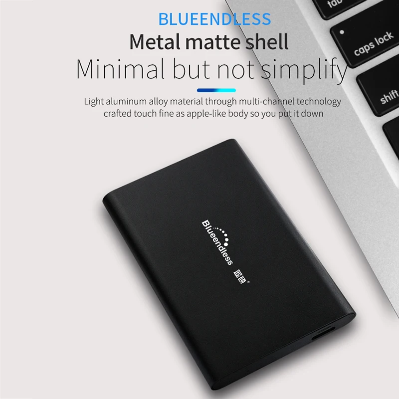 Blueendless Hdd внешний жесткий диск металлический 2,5 дюйма Sata Hdd Usb 3,0 Ssd жесткий диск Hd внешний