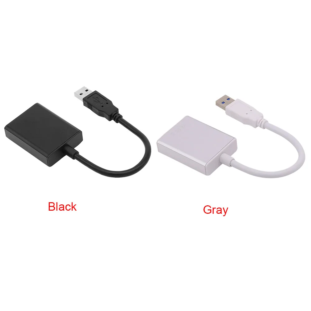Адаптер высокой четкости USB 3 0 к HDMI Портативный Легкий Прочный мульти-экран для