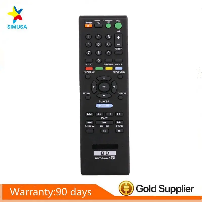 RMT-B105A RMT-B105P BDP-BX2 универсальный пульт дистанционного управления для dvd-плеера Sony Blu