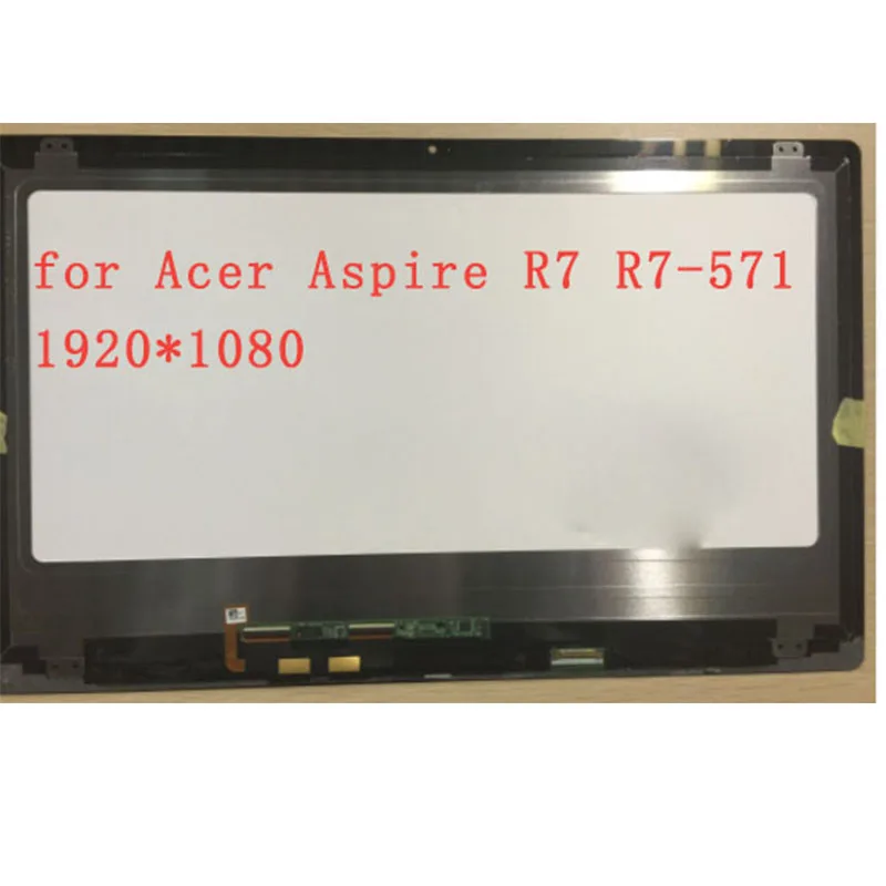 15,6 ''дигитайзер стекло сенсорный экран+ ЖК-дисплей в сборе для acer Aspire R7 R7-571 с кодом отслеживания