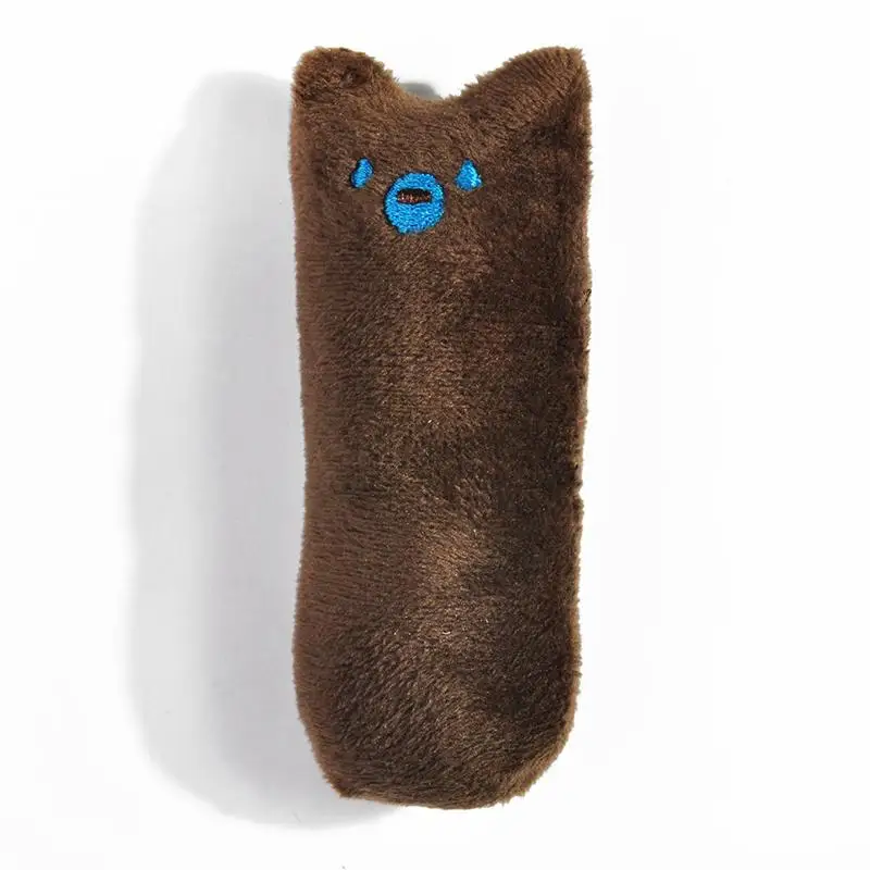 coffee Hoomall креативная Подушка, скретч, сумасшедшая кошка, кикер, кошачья мята, игрушка, зубы, шлифовка, интерактивные милые игрушки, товары для домашних животных - Цвет: coffee