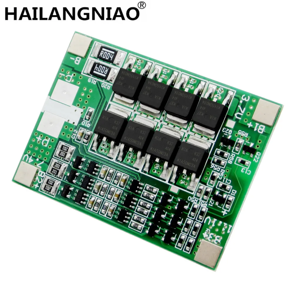 Новая 3S 25A литий ионная 18650 BMS PCM плата защиты батареи bms pcm с балансом для ионного lipo