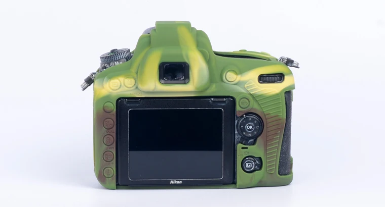 Силиконовая кожа брони чехол DSLR Камера тела крышка протектор видео чехол для линз для фотоаппаратов nicon D750 D5500 D5600 D7100 D3400 D3500 D810 D7500