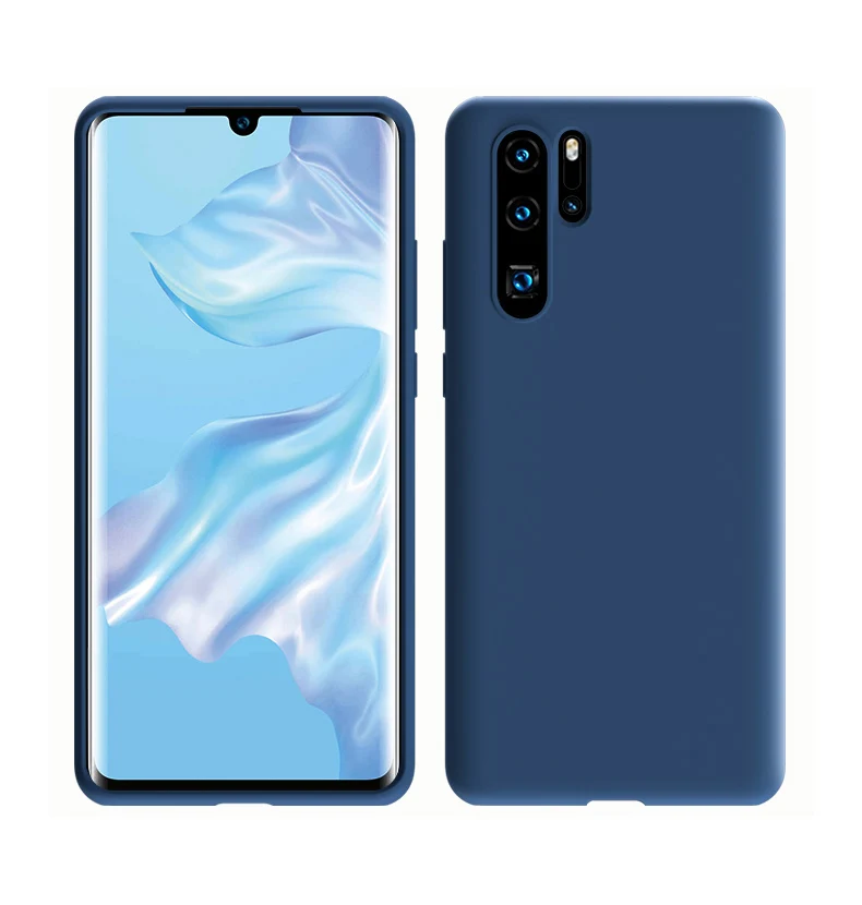 Sapphire Жидкий силиконовый чехол для huawei P30 P20 Pro Коврики 20 Lite Y5 Y6 Y7 Y9 P Smart плюс на Honor 10i 9 Lite 8X 8A Pro Nova 4 3 3i - Цвет: Sapphire