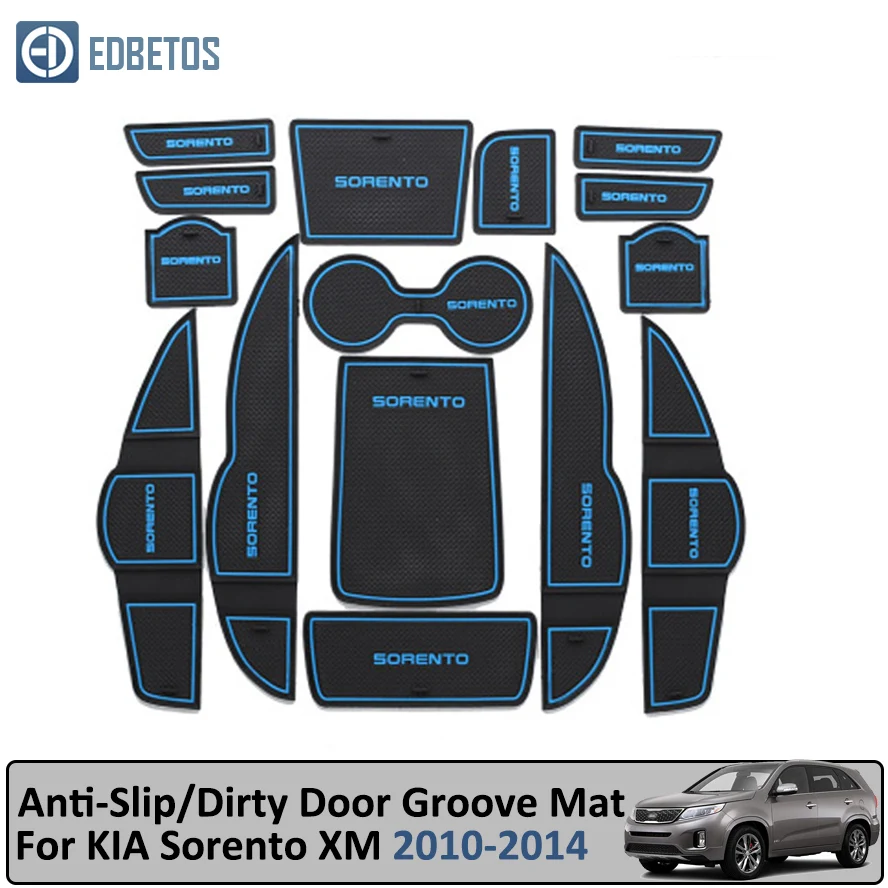 Противоскользящий коврик для KIA Sorento XM 2010 2011 2012 2013 2014 Kia R слот ворот Coaster