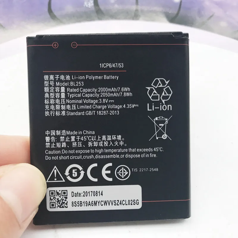Runboss Высококачественный аккумулятор 2050 мАч для мобильного телефона lenovo A Plus A1010a20