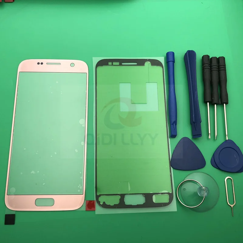 Сменное внешнее стекло AAA + для Samsung Galaxy S7 G930 G930F ЖК-дисплей сенсорный экран