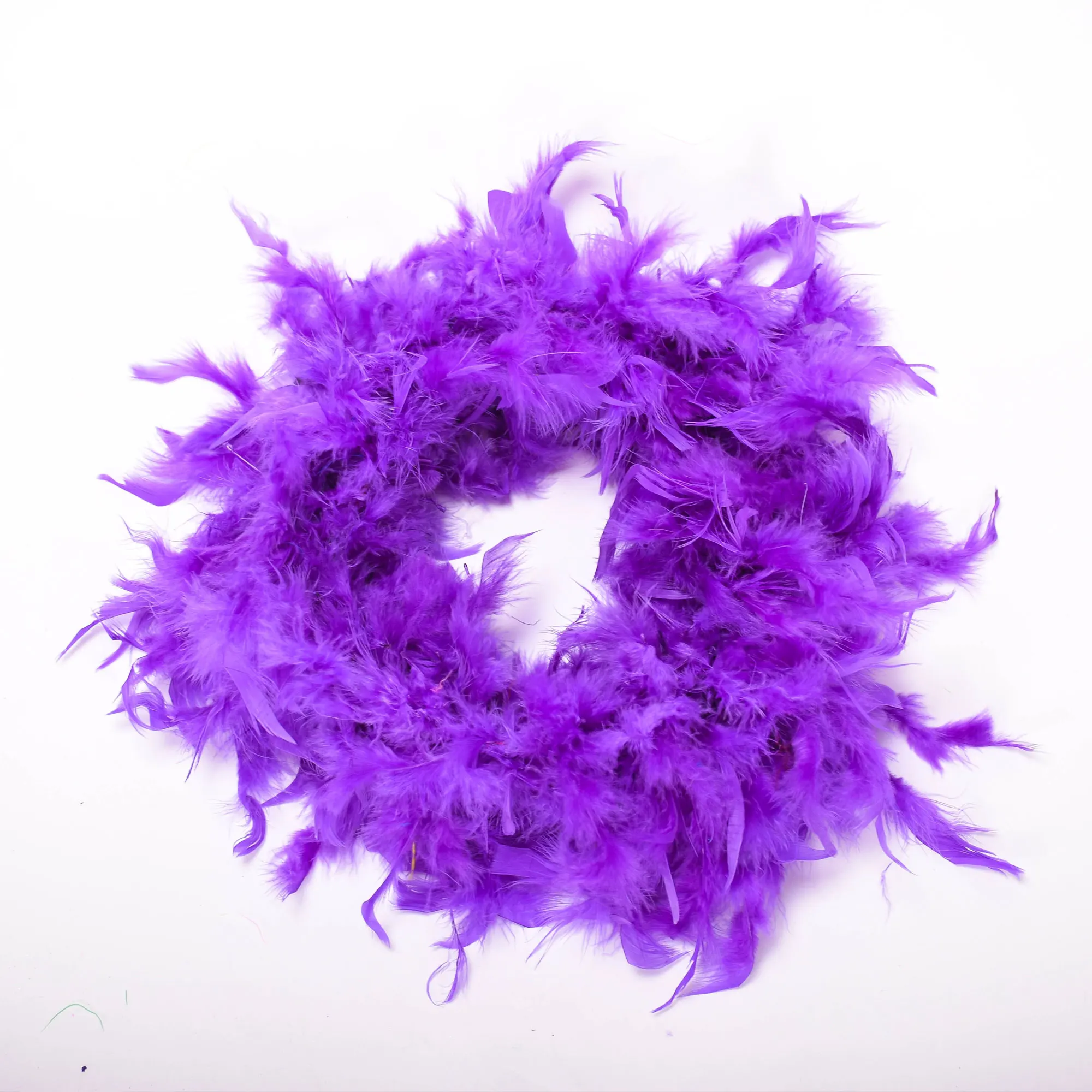 Dark Purple Многоцветные пушистые ручной работы страусиные перья boas шарф Одежда для свадебного украшения представление танцевальные принадлежности - Цвет: Dark Purple