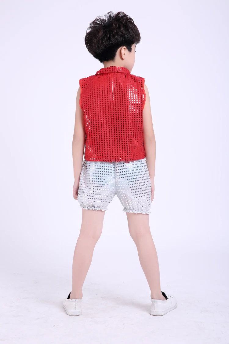 Детские джазовые танцевальные костюмы для девочек детские в стиле хип-хоп джаз с