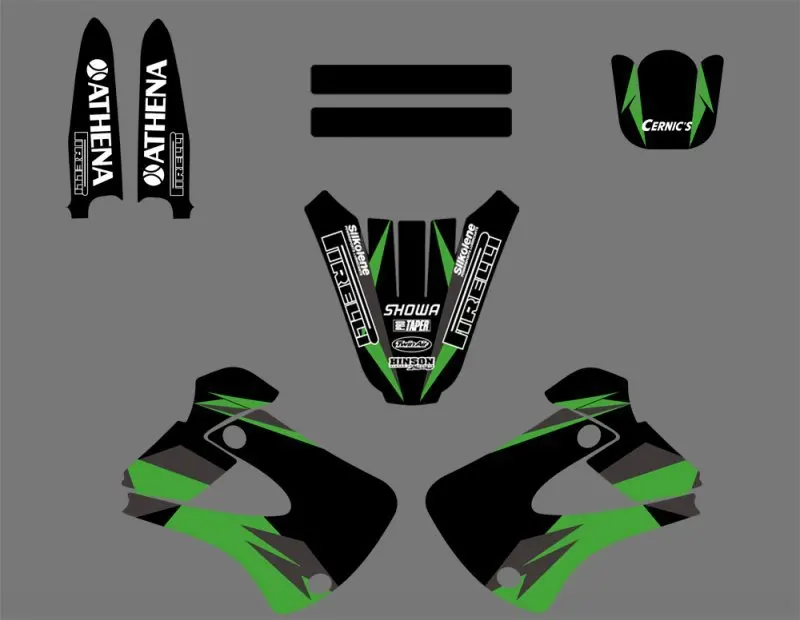 Набор наклеек для Kawasaki KX85 KX100 2001 - 2013 2002 2004 2006 2008 2010 KX 85 2012 | Автомобили и мотоциклы