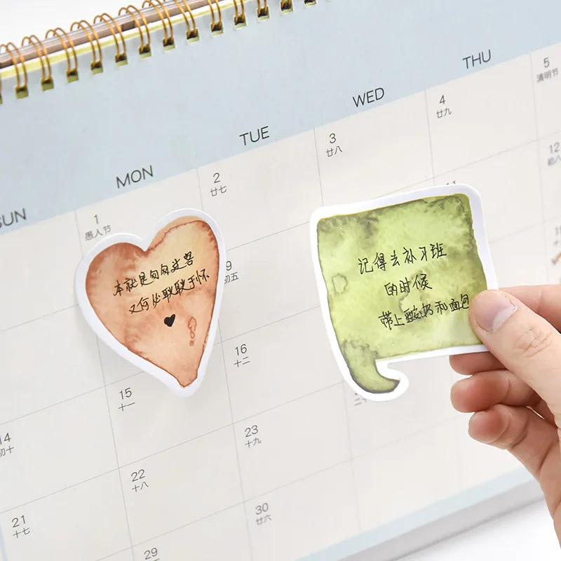 1 шт творческие блок стикеров для заметок в форме планета Memo Pad Kawaii наклейки