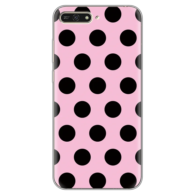 Милый Забавный мультяшный чехол для Coque huawei Y6 чехол прозрачный защитный для huawei Honor 7A 5,7 дюймов чехол для телефона задняя крышка