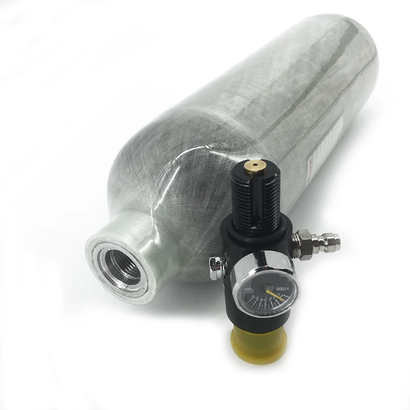 AC3011 HPA PCP пневматическая винтовка углеродная Firber цилиндр/бак 1.1L и регулятор 4500PSI для PCP винтовка пневматическая винтовка для стрельбы купить Acecare