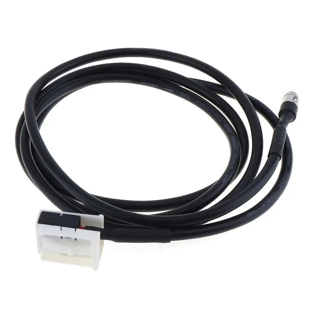 Черный 3 5 мм AUX автомобильный аудио кабель с VDO RD4 CD для Peugeot 307 308 407 408 507 Citroen C2 C5 Sega