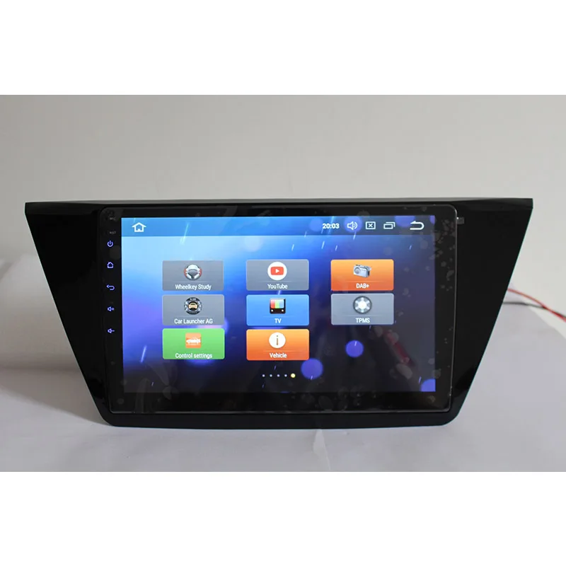 Lenvio 4G RAM 32G ROM Восьмиядерный Android 8 0 автомобильный DVD GPS навигационный плеер для VW