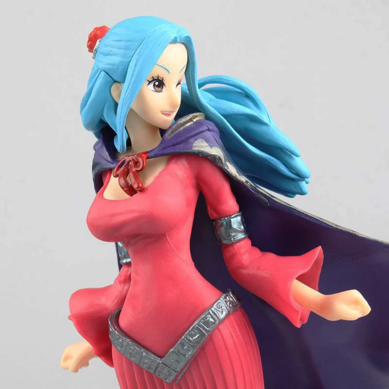 Бесплатная доставка 7 5 &quotодин кусок Nefertari Vivi принцесса Alabasta плащ Ver. в коробке ПВХ